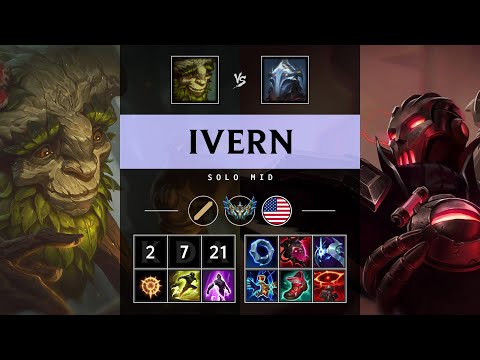 Ivern Mid vs Viktor - NA Challenger Patch 25.10