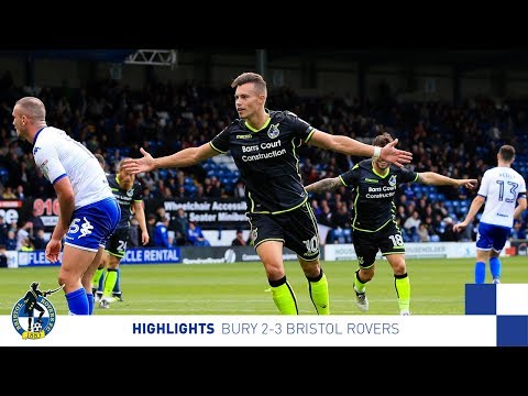 Highlights: Bury 2-3 Bristol Rovers