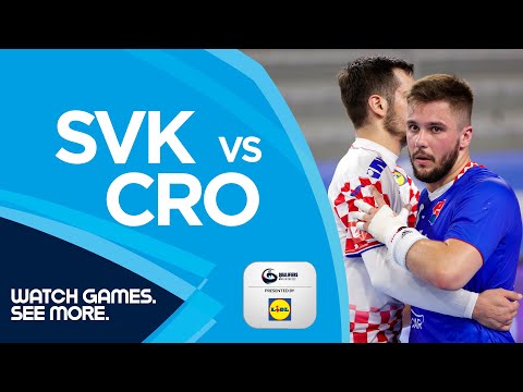 HIGHLIGHTS | Slovakia vs Croatia | Round 1 | Men's EHF EURO Cup 2022