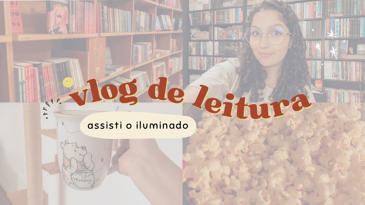Vlog #15 | o que achei de O iluminado e outras leituras ☕️