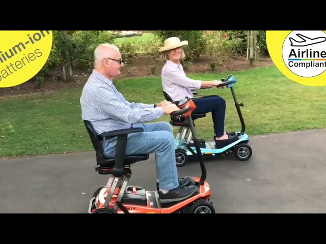 Rascal Smilie Manual Folding Scooter Long Range Video