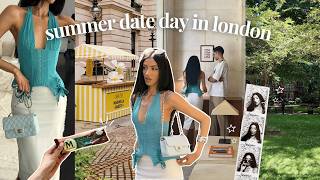 the perfect summer date day in london | matcha, city walks, sushi, art galleries & quality time