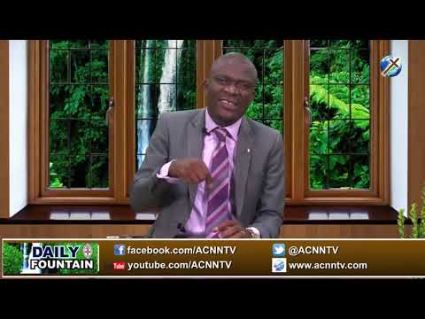 DAILY FOUNTAIN OF OCTOBER 3, 2018 - BRO. EBUKA EJECKAM