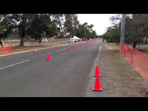 Maryborough South Pacific Champs 2013. F30-34 300m Sprint Final.