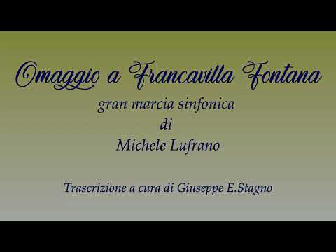 Omaggio a Francavilla Fontana di Michele Lufrano