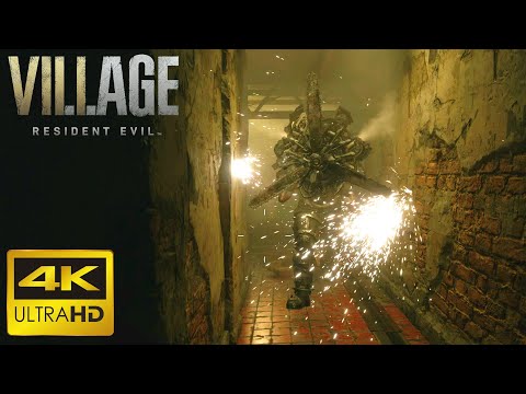 Resident Evil 8 Village Propellerhead Boss Fight | RE8 Sturm Boss 4K 60FPS