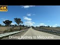 Driving Sydney To Melbourne Australia 4k UHD