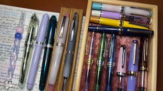 🌸What I inked some of my 2026 Fountain Pens🌸