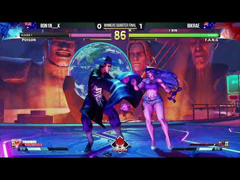Street Fighter V: SFA | r0n1n__k vs bikrae - The Mild West II - Winners Semi-Final