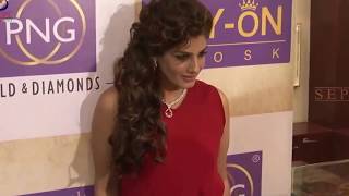 Tantalizing Raveena Tandon in Red Gown!!!