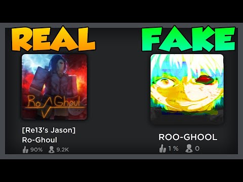 Ro Ghoul - PLAYING FAKE RO GHOUL COPIES! | Roblox Fake Games | Roblox