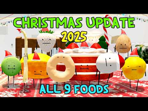How to get ALL 9 CHRISTMAS FOODS 🎄🎅 2025 - Secret Staycation [Roblox]