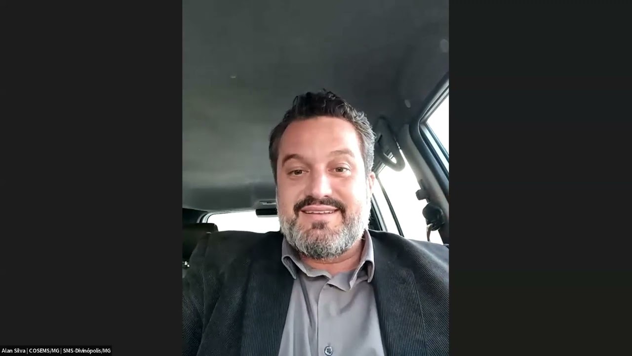 Alan Silva (COSEMS/MG) - Necessidades e avanços dos municípios na implementação de saúde digital