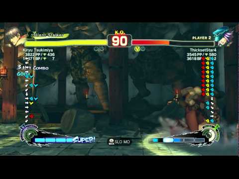 USFIV~ Guy (Kiryu Tsukimiya) vs.  Poison (ThicksetStar4) HD