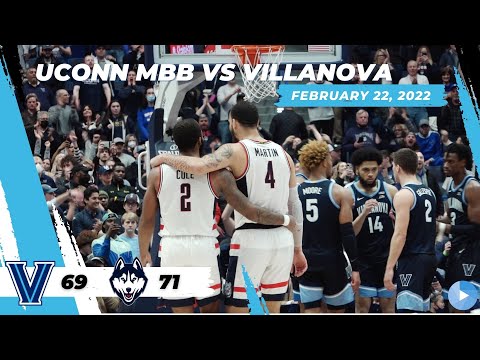 UConn Tops Villanova in Final Second Thriller