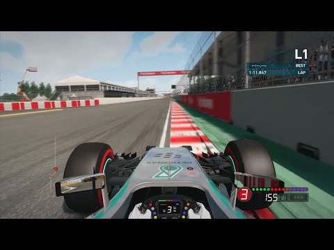 F1 2014 - Hot Lap around Circuit Gilles-Villeneuve, Montreal, Canada (Time Trial)