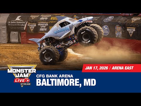 Monster Jam: Baltimore, MD - 2 (Full Event) | Jan 17, 2026 | Arena East