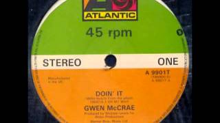 Gwen McCrae -- Doin' It