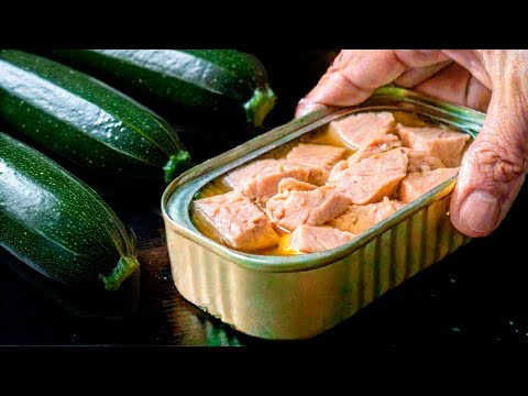 Tuna or sardines? With zucchini, anything is possible! Simple and delicious!