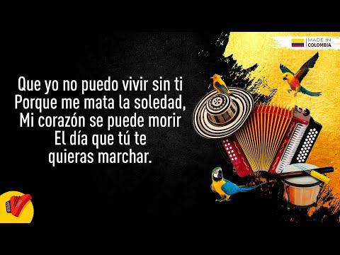 No Puedo Vivir Sin Ti, Miguel Morales, Video Letra - Sentir Vallenato
