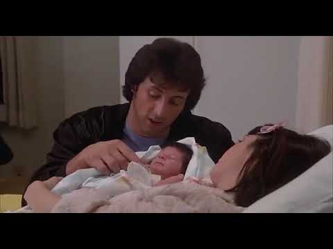 Rocky 2 Adrian says " Win Rocky Win " to defeat Apollo Creed HD