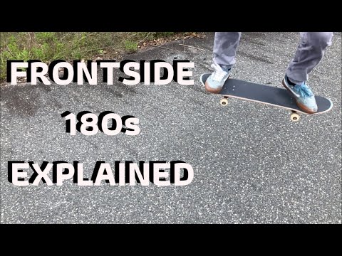 HOW TO FRONTSIDE 180 | Detailed Slow Motion Tutorial