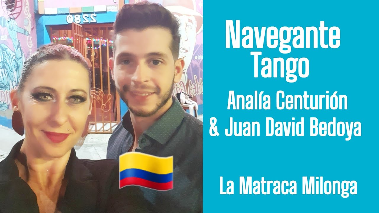 Video thumbnail for Analía Centurión y Juan David Bedoya La Matraca Milonga Cali