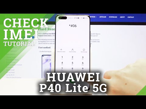 How to Check IMEI in Huawei P40 Lite 5G – Find Serial Number