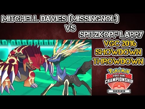Pokemon VGC 2016 Showdown Throwdown Tournament Finals! MissingNoL vs Spitzkopf Larry