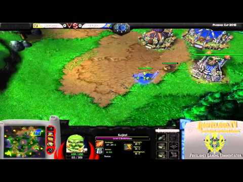 Nicker (NE) VS ZDR (OK) - WC3 G1 - Phoenix Cup 2015