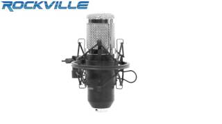 Video thumbnail for Rockville RCM01 Pro Studio Recording Condenser Microphone Mic+Metal Shock Mount by Rockville Audio