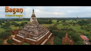 preview picture of video 'Bagan -A forest of temples-  Aerial'