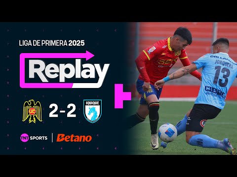 TNT Sports Replay | Unión Española 2 - 2 Deportes Iquique | Fecha 20