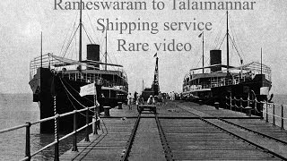 Rameswaram to Talaimannar Shipping service (rare v
