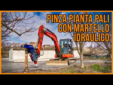 Enfonce piquet déracineur compacte, polyvalent pour agriculture, forestière et bâtiment_6