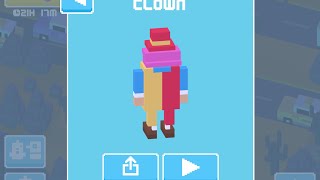 Tutorial: How To Unlock The Clown In Crossy Road