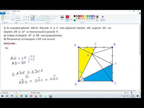 Definitivat Matematică 2025 - Rezolvarea subiectului de geometrie