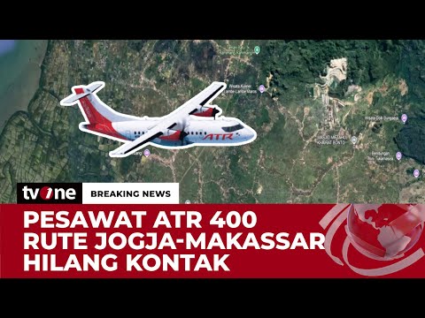 Kronologi Hilang Kontak Pesawat ATR 400 yang Membawa 11 Penumpang | Breaking News