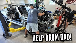 Interior is back in & Looks like a MK4 Supra Again!