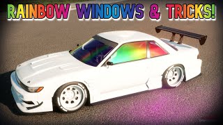 Rainbow Windows + Tint Tricks - CarX Drift Racing Online