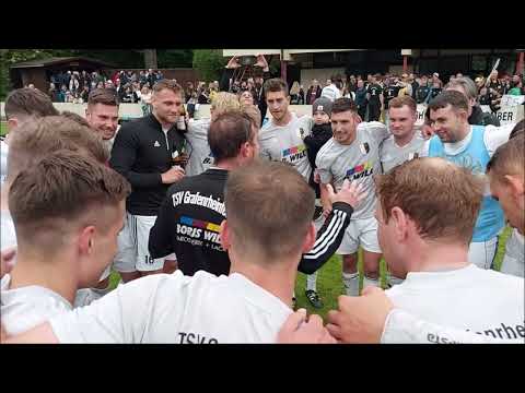 Der TSV Grafenrheinfeld feiert den Aufstieg in die Kreisliga!