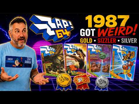 42 Best Commodore 64 Games of 1987? Every Zzap!64 Gold Medal, Sizzler & Silver Medal