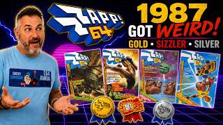 42 Best Commodore 64 Games of 1987? Every Zzap!64 Gold Medal, Sizzler & Silver Medal