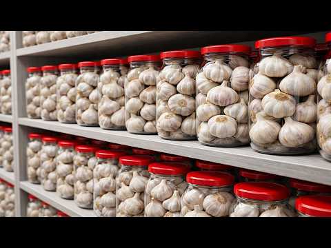5 HOW TO STORE GARLIC for 1 Year – Farmer’s Secret That Really Works!|Clever Tricks
