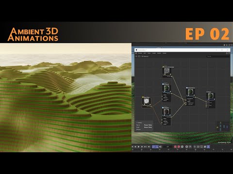 EP 02 Cinema 4D R26 Rice Terrace Tutorial | TerraformFX Insydium Redshift Material