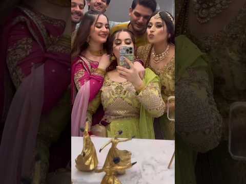Aimen And Minal Khan Brother Wedding Maaz Khan #viralvideo #trendingshorts #trending #aimenvlogs