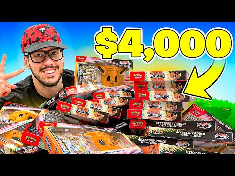 I Opened 50 *SPECIAL* POKEMON Eevee Collections!