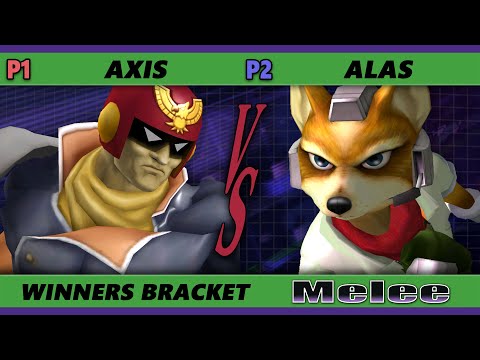 S@X 415 Winners Bracket - Axis (Captain Falcon) Vs. alas (Fox) Smash Melee - SSBM