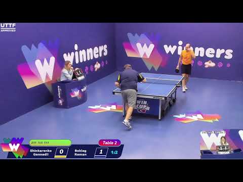 WINners CUP table 2  24.11 Shinkarenko Gennadii - Boklag Roman 21:30
