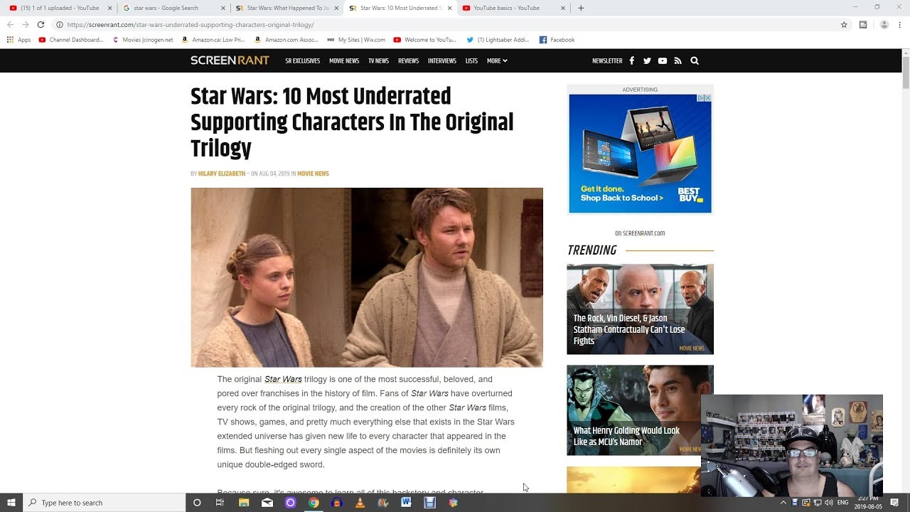 Star Wars: 10 Most Underrated Supporting Characters In The Original Trilogy